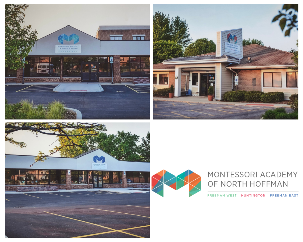 photos of montessori academy of north hoffman campus buildings